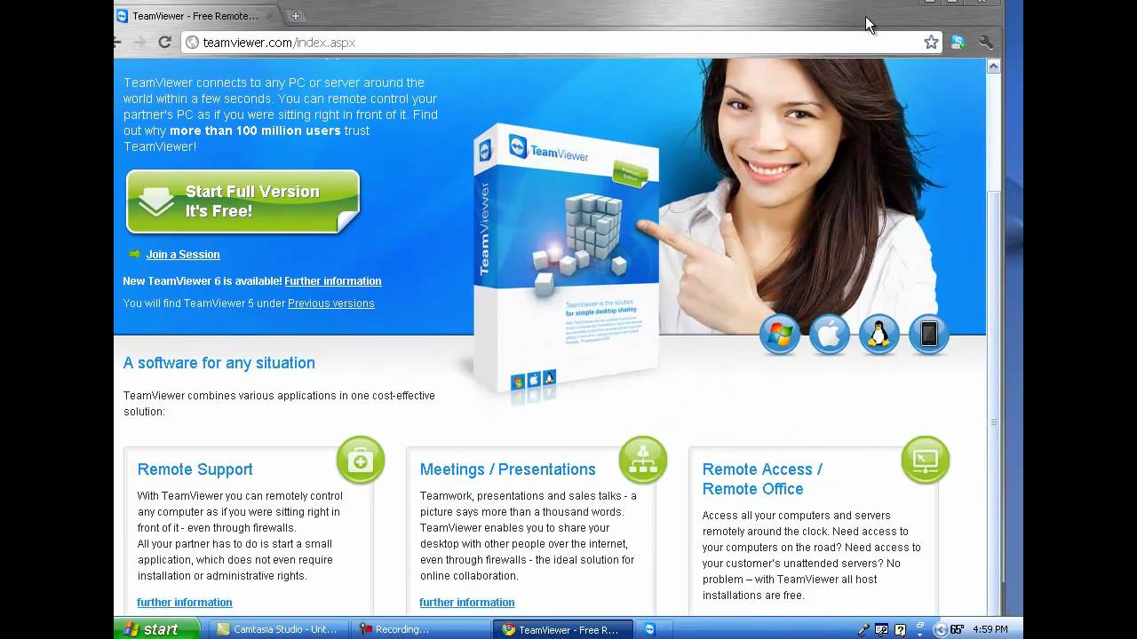 use teamviewer without installing